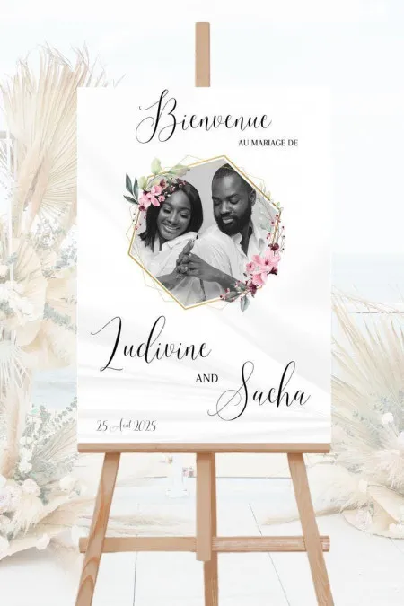 Papan Akrilik Papan Pernikahan Ternate